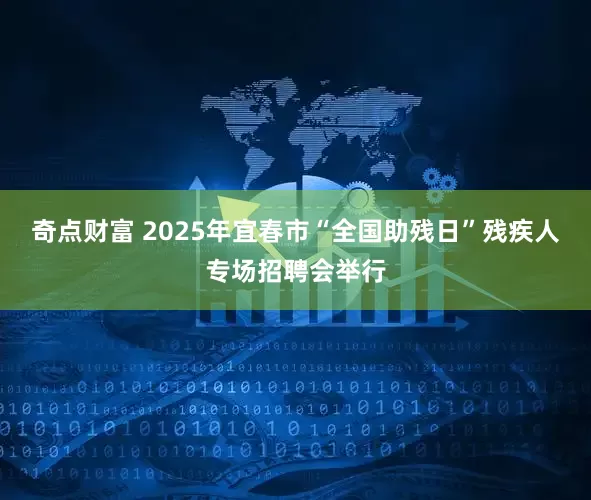 奇点财富 2025年宜春市“全国助残日”残疾人专场招聘会举行