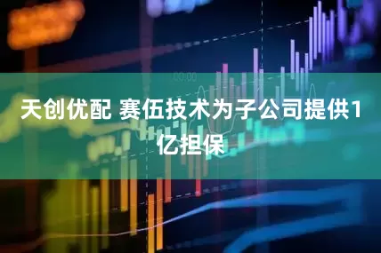 天创优配 赛伍技术为子公司提供1亿担保